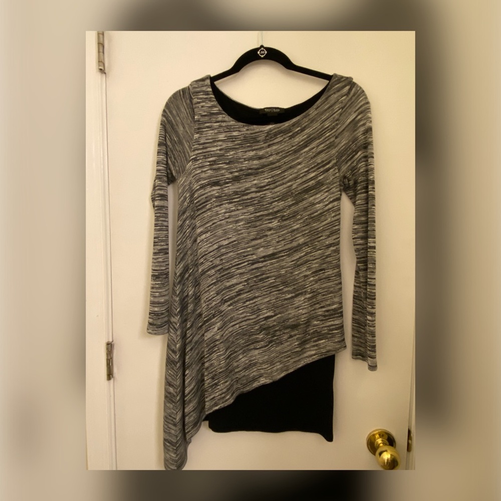 White House Black Market two tone dress